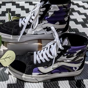 Vans Unisex SK8 Hi Pop Camo